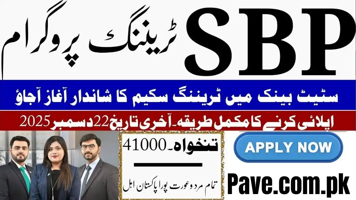 State Bank of Pakistan Announces Statistical Officers Training Scheme (SOTS) 9th Batch 1 SBP Statistical Officers Training Scheme SOTS 9th Batch 2025