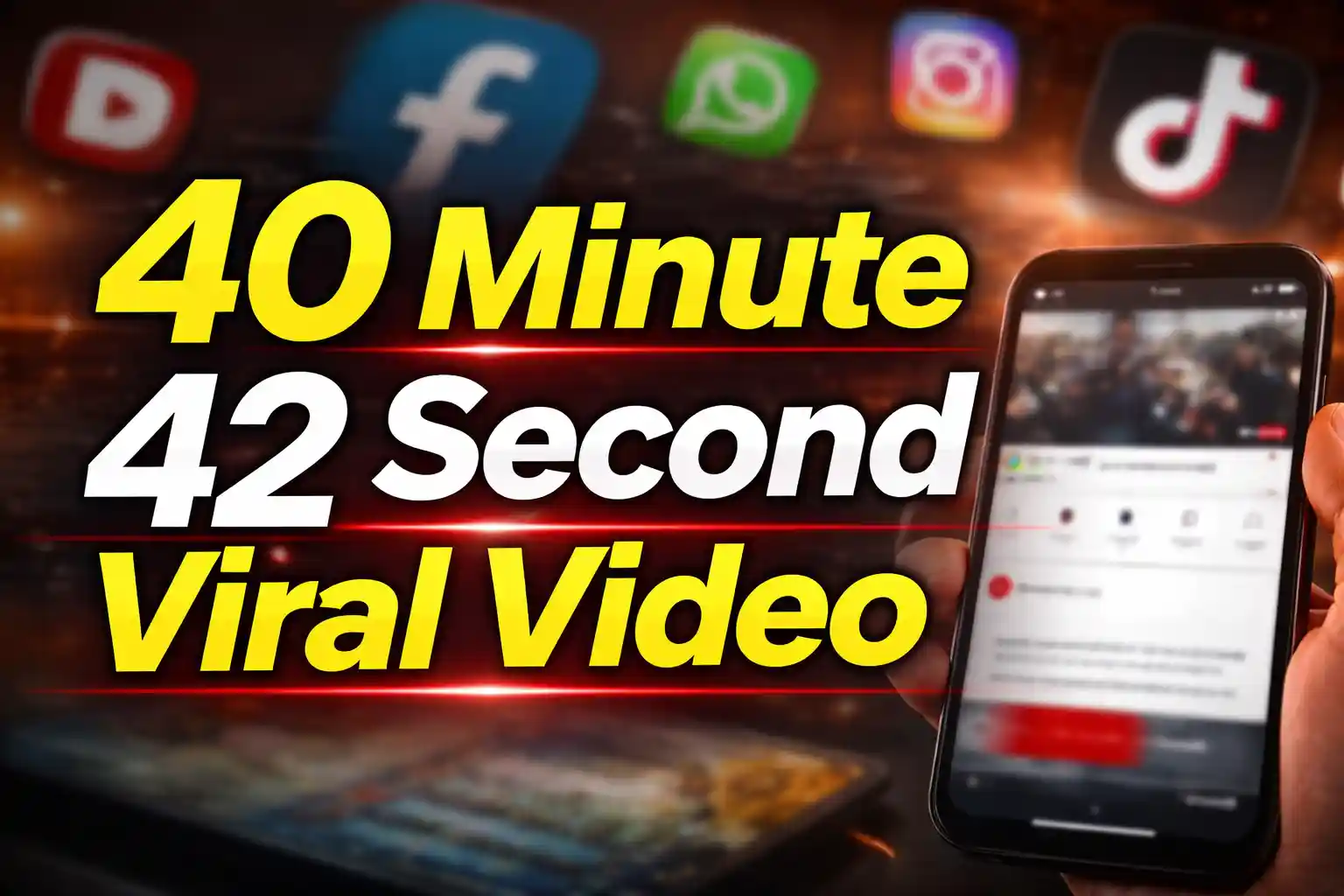 40 Minute 42 Second Viral Video Goes Viral on Social Media – What Is the Truth? 1 40 Minute 42 Second Viral Video Goes Viral on Social Media