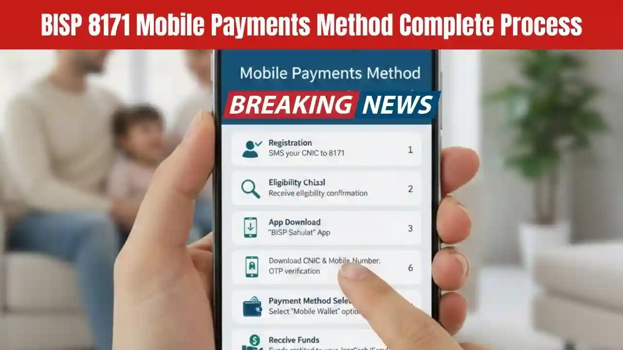 BISP 8171 Mobile Payments Method Complete Process Guide for New BISP Members 1 BISP 8171 Mobile Payments Method Complete Process