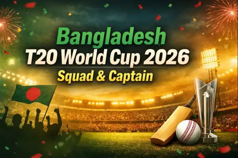 Bangladesh T20 World Cup 2026 Squad & Captain