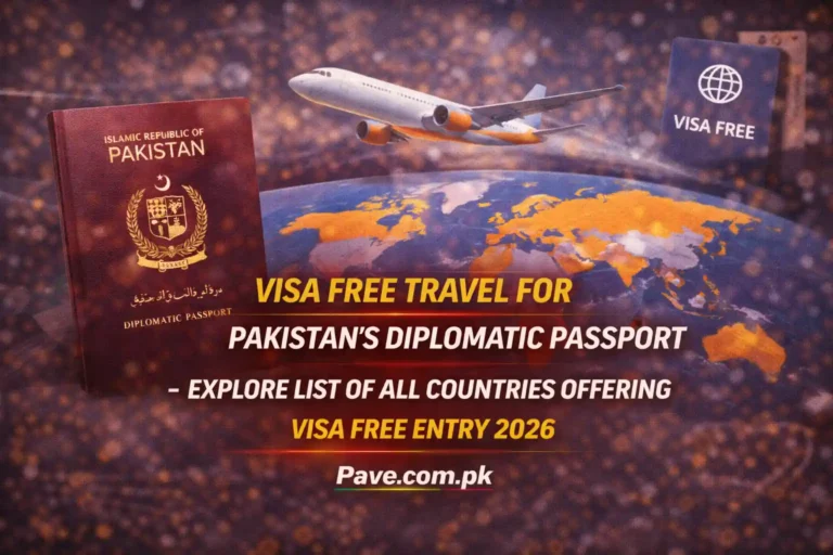 Visa Free Travel for Pakistan’s Diplomatic Passport – Explore List of All Countries Offering Visa Free Entry 2026