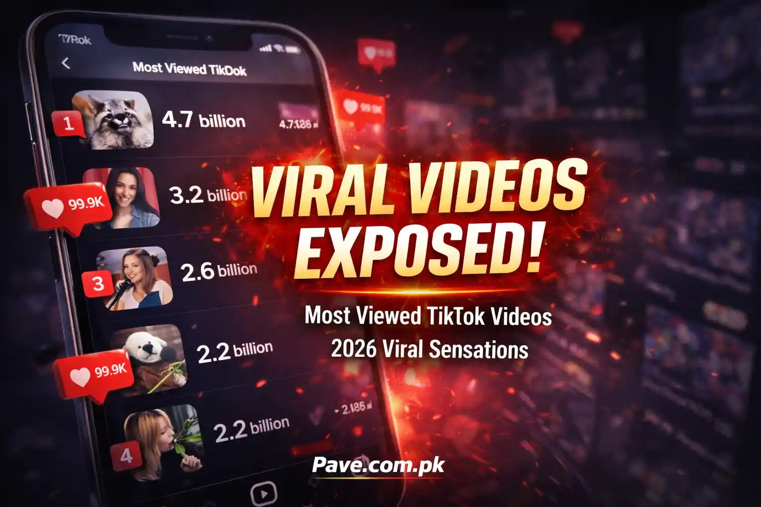 List of Most Viewed Video’s on TikTok – 2026 Viral Videos Disclosed