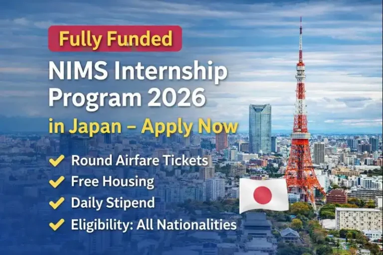 Fully Funded NIMS Internship Program 2026 in Japan Apply Now 2 Fully Funded NIMS Internship Program 2026 in Japan Apply Now