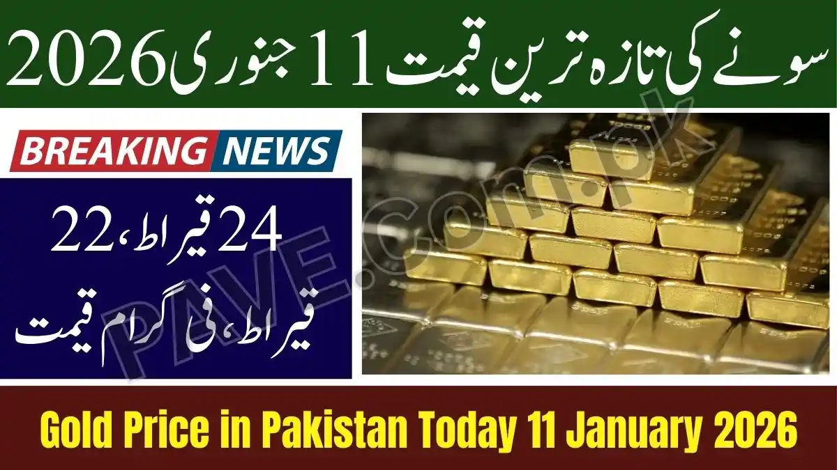 Gold Price in Pakistan Today 11 January 2026