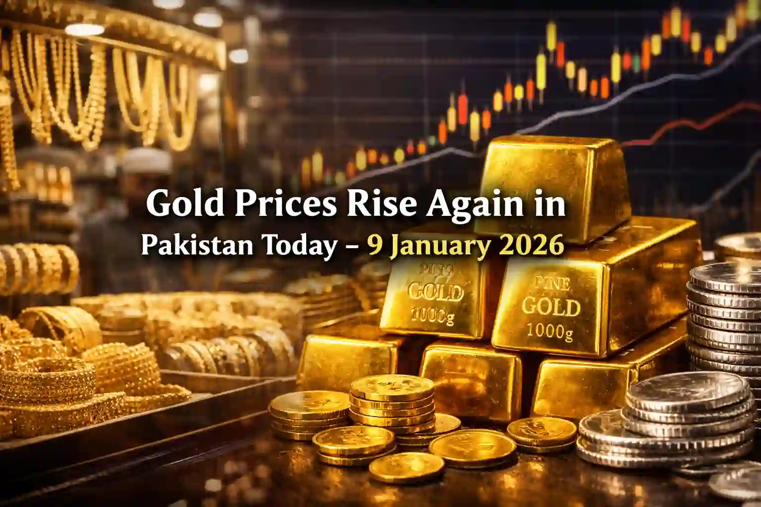 Gold Prices Rise Again in Pakistan Today – 9 January 2026