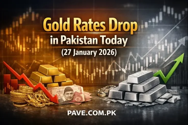 Gold Rates Drop in Pakistan Today (27 January 2026) After Sharp Surge