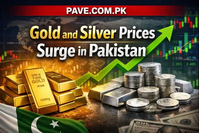 Gold and Silver Prices Surge in Pakistan After Gold Rates Hike in Global Market