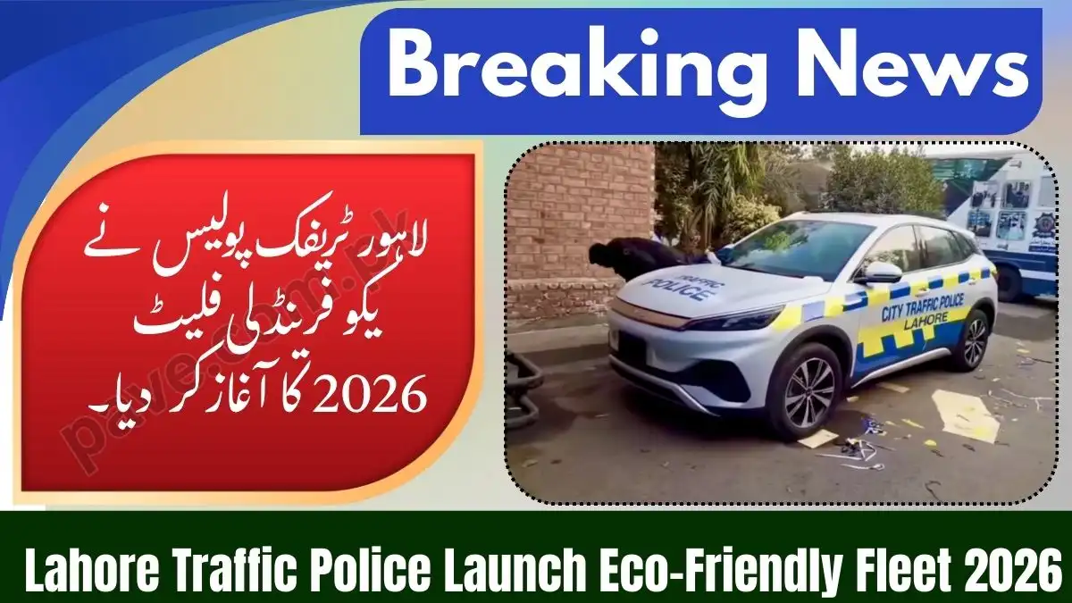 Lahore Traffic Police Launch Eco-Friendly Fleet 2026 1 Lahore Traffic Police Launch Eco-Friendly Fleet 2026