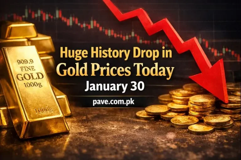 Huge History Drop in Gold Prices Today January 30