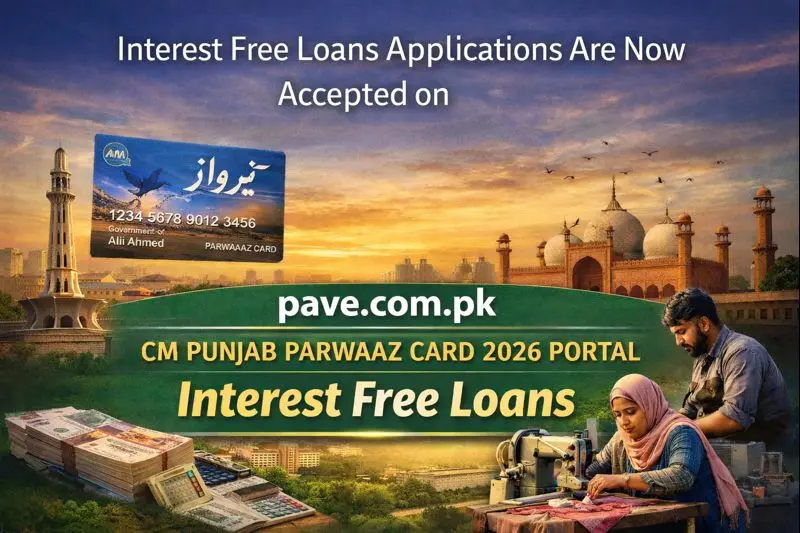 Interest Free Loans Applications Are Now Accepted on CM Punjab Parwaaz Card 2026 Portal 1 Interest Free Loans Applications Are Now Accepted on CM Punjab Parwaaz Card 2026 Portal