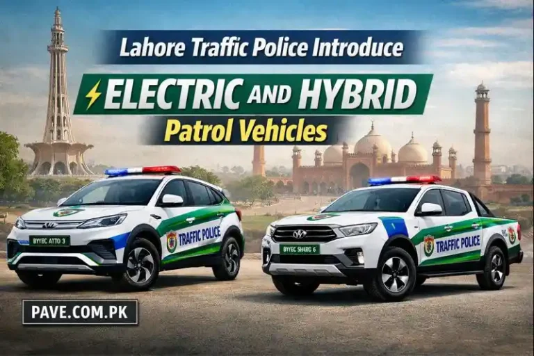 Lahore Traffic Police Introduce Electric and Hybrid Patrol Vehicles 1 Lahore Traffic Police Introduce Electric and Hybrid Vehicles