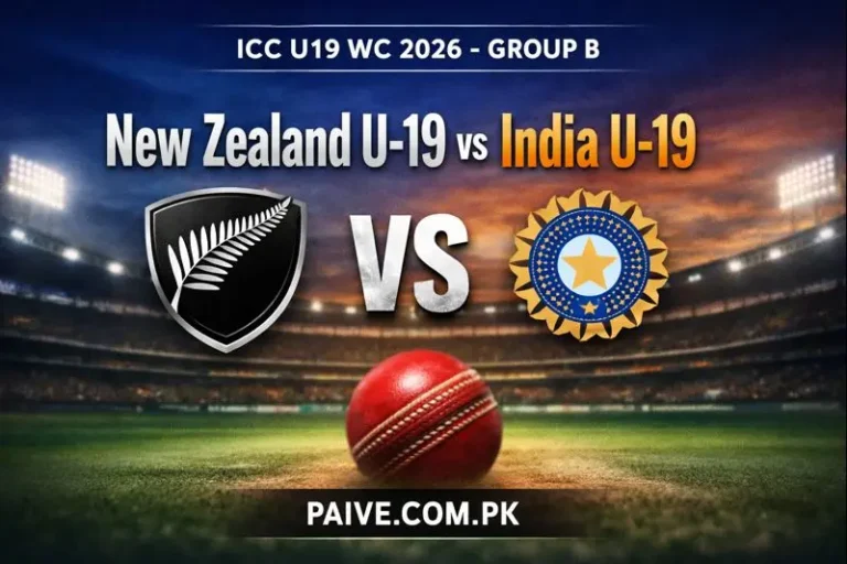 New Zealand U-19 vs India U-19 ICC U19 WC 2026 Scorecard and Match Summary 5 New Zealand U-19 vs India U-19 ICC U19 WC 2026