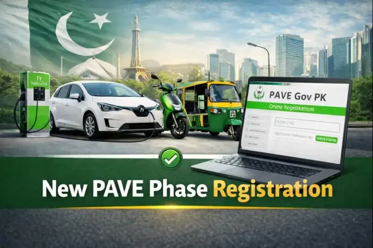 PAVE Gov Pk Vehicles Registration Is Expected Soon Under New PAVE Phase 6 PAVE Gov Pk Vehicles Registration Is Expected Soon Under New PAVE Phase