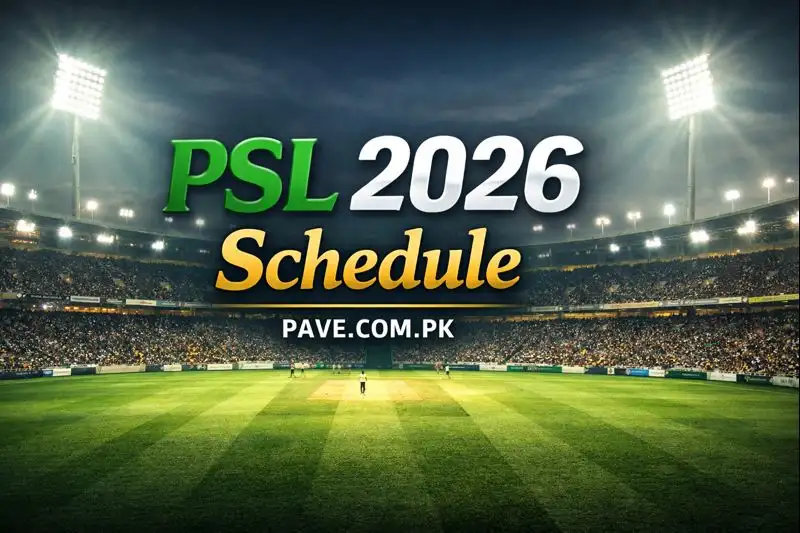 PSL 2026 Schedule - Check Complete Matches Date and Venues 1 PSL 2026 Schedule