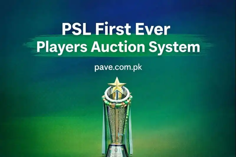 PSL to Introduce Players’ Auction System for the First Time 1 PSL to Introduce Players’ Auction System for the First Time