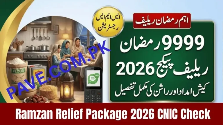 Is Govt Offering Any Ramzan Relief Package 2026? Check Your CNIC via 9999 5 Ramzan Relief Package 2026 CNIC Check 9999