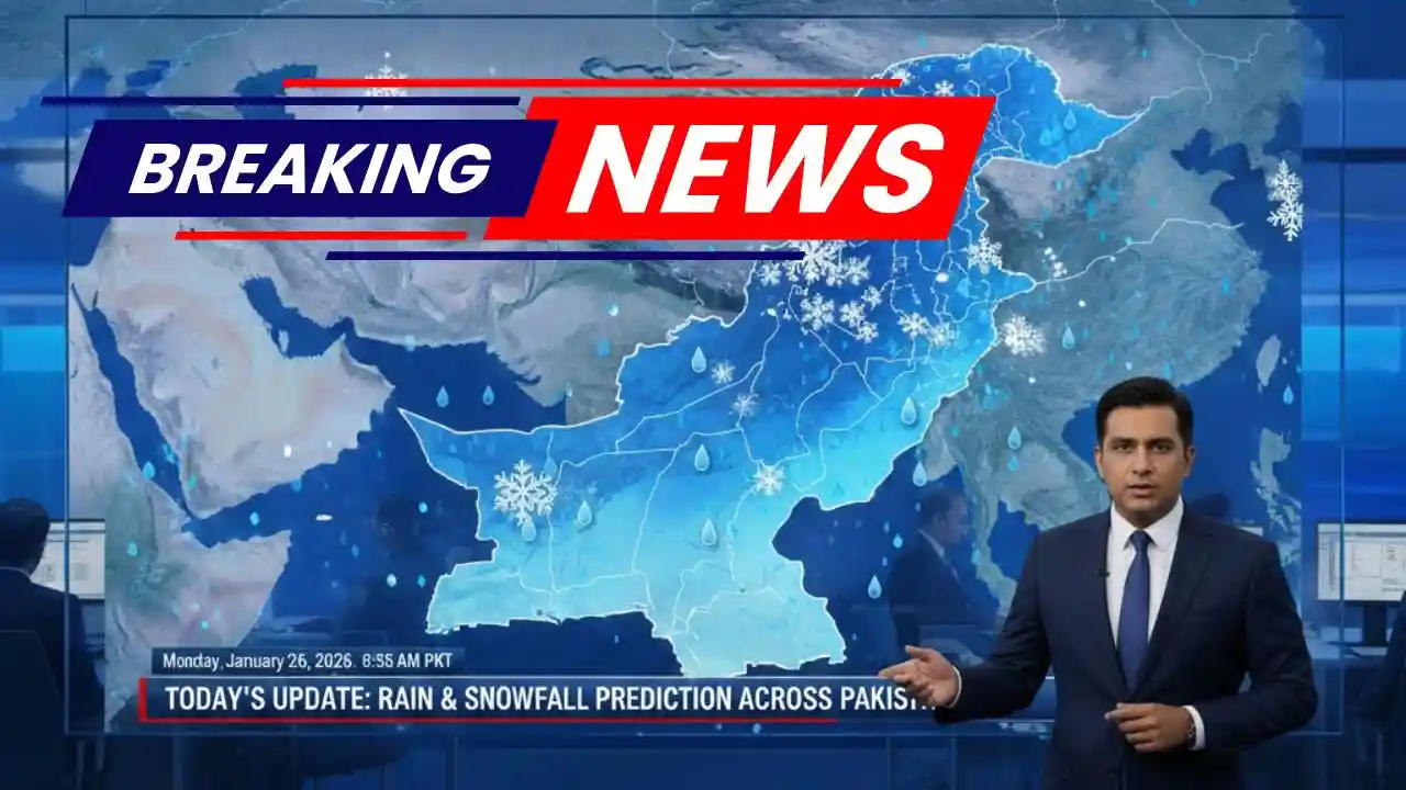 Today Update: Rain and Snowfall Prediction Across Pakistan 1 Today Update Rain and Snowfall Prediction Across Pakistan