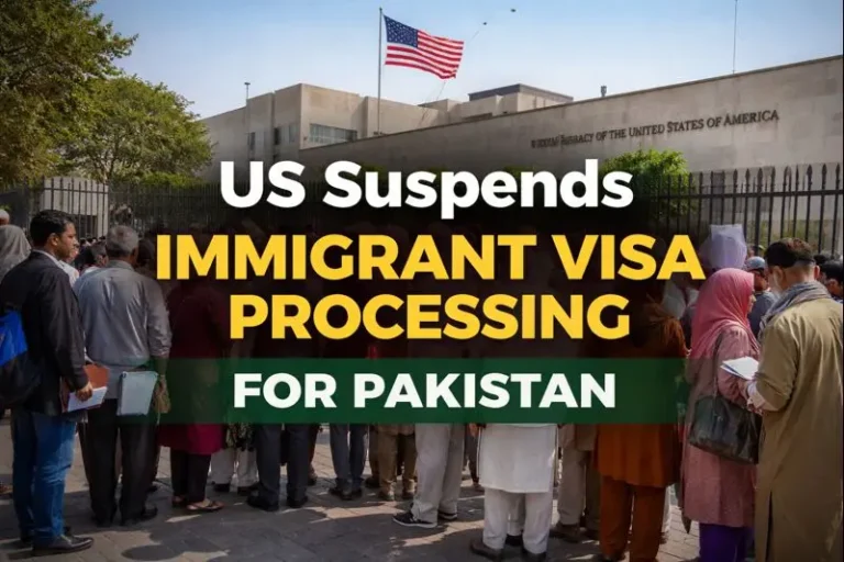 US Suspends Immigrant Visa Processing for Pakistan and 74 Other Countries