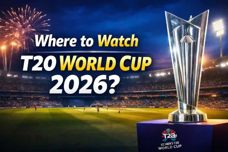 Where to Watch T20 World Cup 2026?