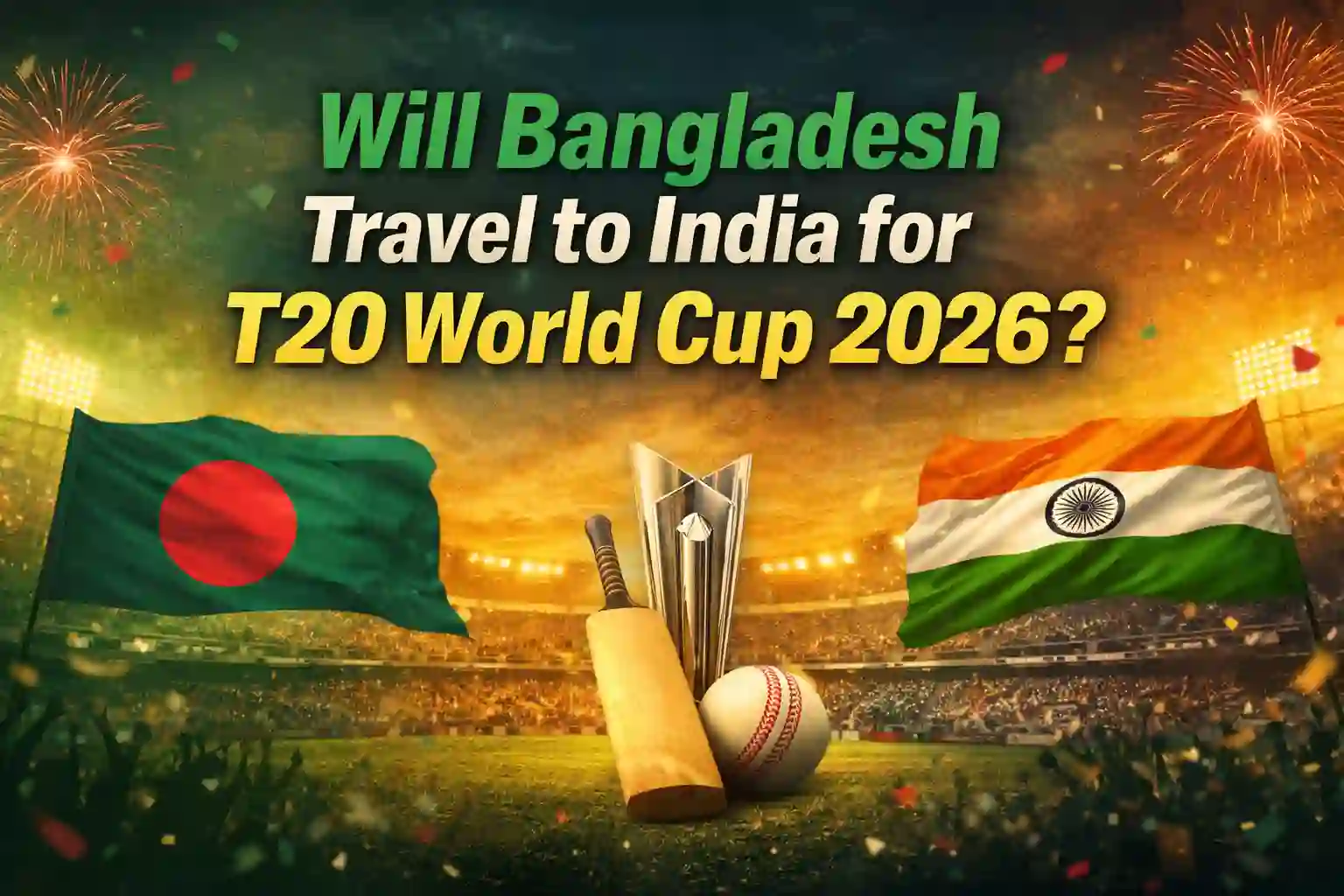 Will Bangladesh Travel to India for T20 World Cup 2026? Complete Details, Issues & Possibilities 1 Will Bangladesh Travel to India for T20 World Cup 2026