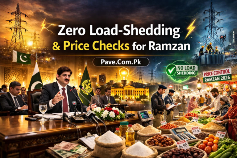 Sindh CM Murad Shah Directs Zero Load-Shedding, Enforces Strict Price Checks for Ramzan