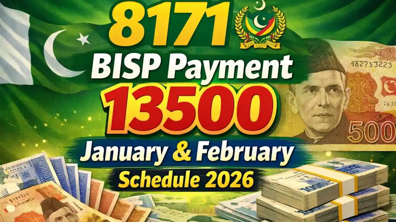 8171 BISP Payment 13500 January & February Schedule 2026