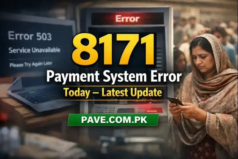 8171 Payment System Error Today – Latest Update