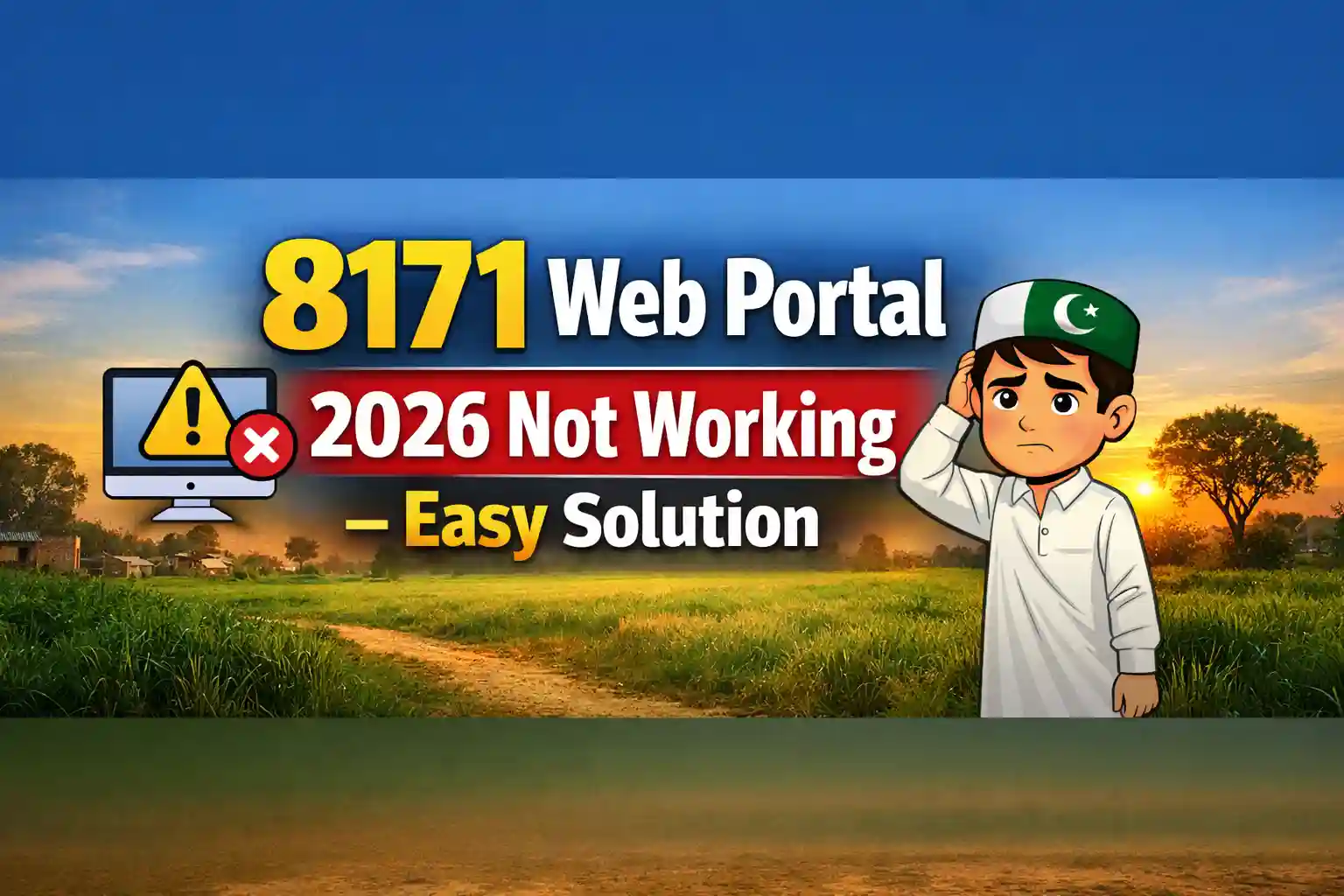 8171 Web Portal 2026 Not Working – Easy Solution 1 8171 Web Portal 2026 Not Working – Easy Solution