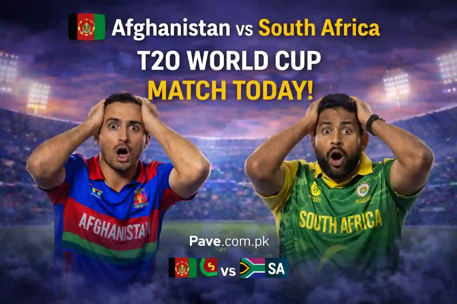 Afghanistan vs South Africa T20 World Cup Match Overview 1 Afghanistan vs South Africa T20 World Cup Match Overview