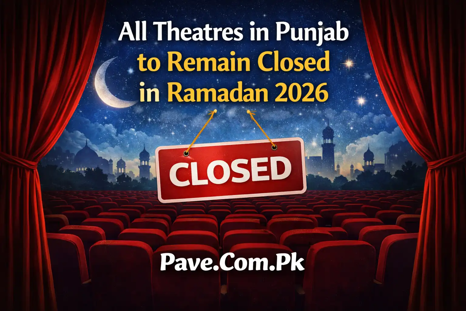All Theatres in Punjab to Remain Closed in Ramadan 2026