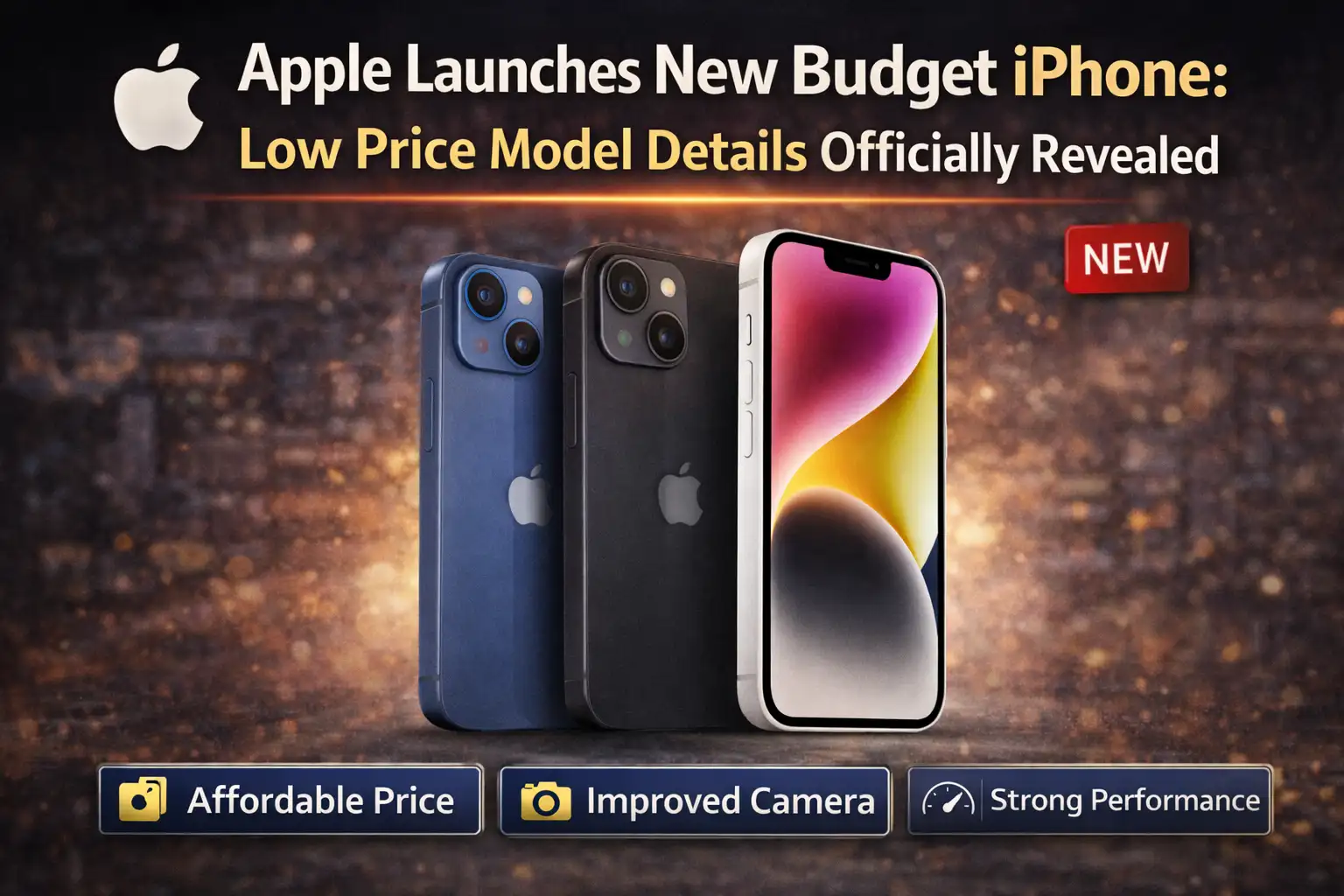 Apple Launches New Budget iPhone: Low Price Model Details Officially Revealed 1 Apple Launches New Budget iPhone Low Price Model Details Officially Revealed
