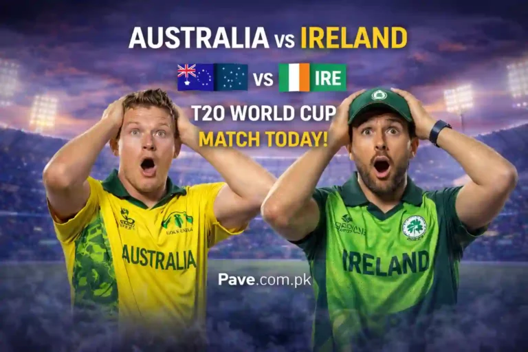 Australia vs Ireland T20 World Cup Match Overview