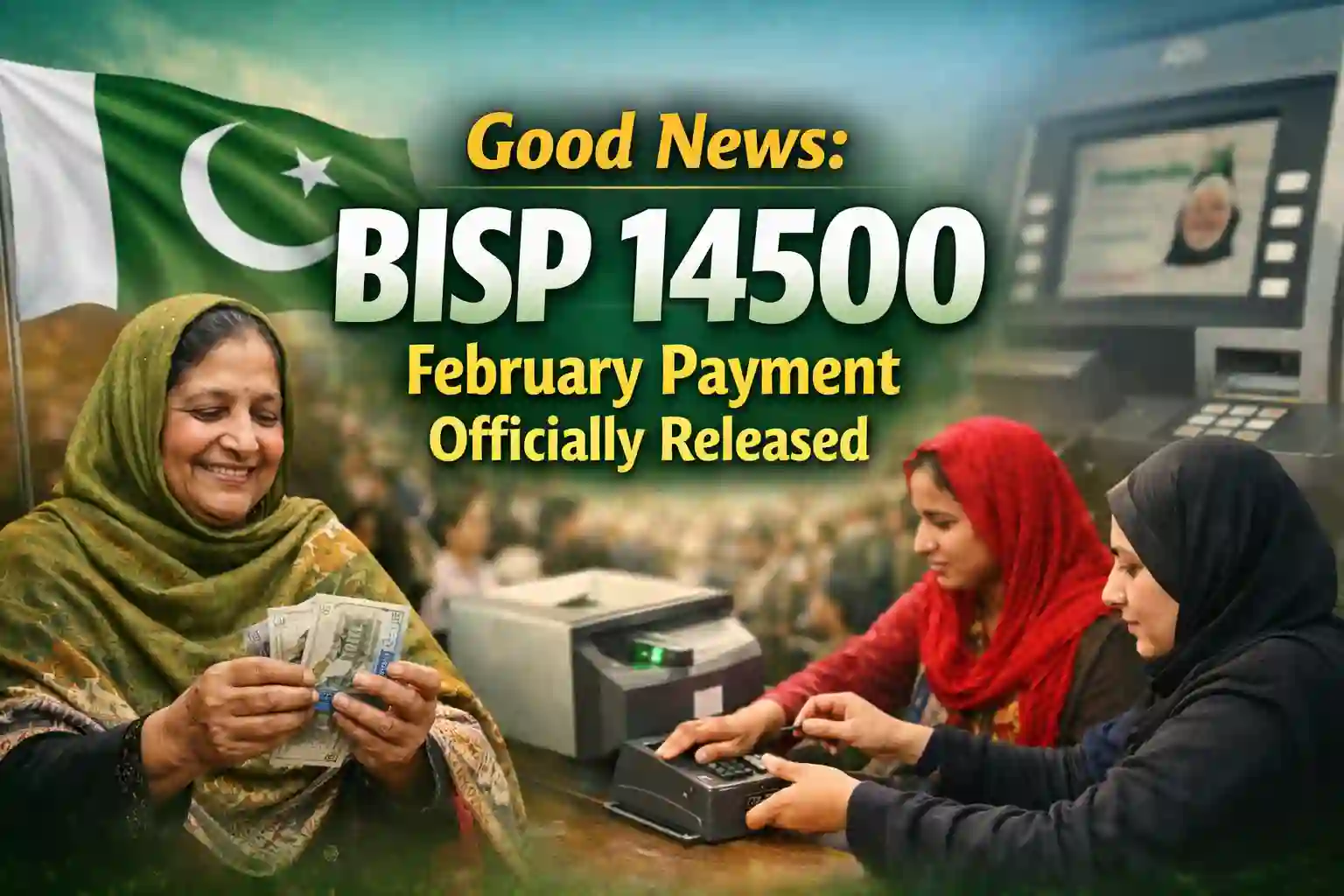 Good News: BISP 14500 February Payment Officially Released 1 BISP 14500 February Payment Officially Released
