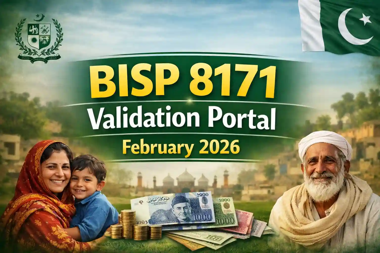 BISP 8171 Validation Portal February 2026 – Confirm Eligibility & Rs13,500 Payment
