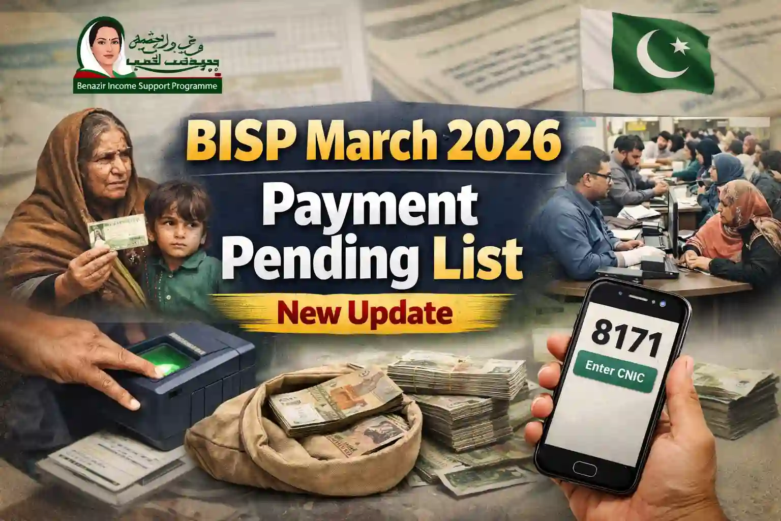 BISP March 2026 Payment Pending List – New Update 1 BISP March 2026 Payment Pending List