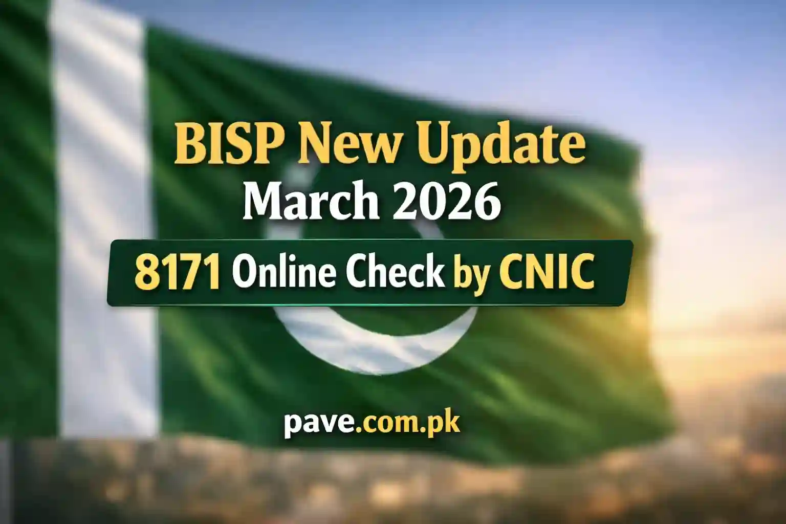 BISP New Update March 2026