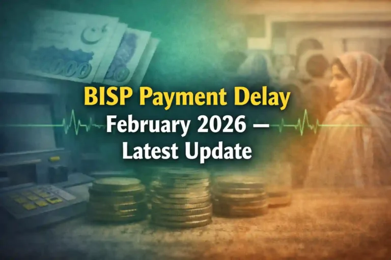 BISP Payment Delay February 2026 – Latest Update 1 BISP Payment Delay February 2026 – Latest Update