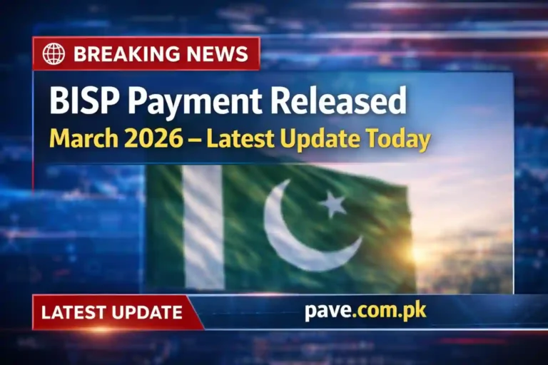 BISP Payment Released March 2026 – Latest Update Today 4 BISP Payment Released March 2026 – Latest Update Today