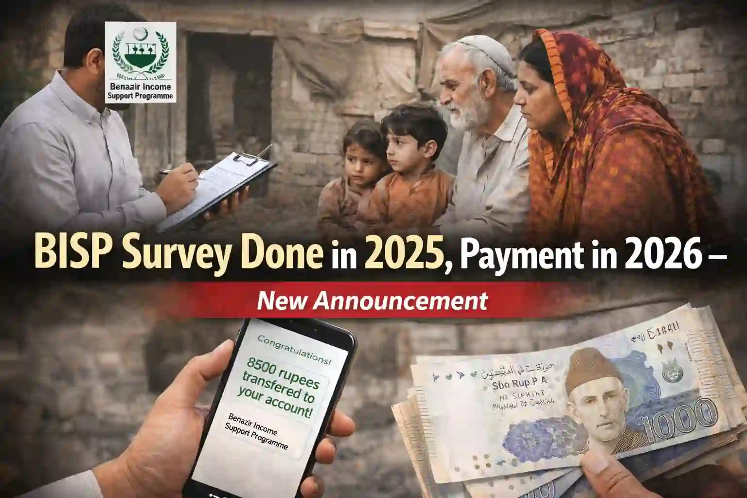 BISP Survey Done in 2025, Payment in 2026 – New Announcement 1 BISP Survey Done in 2025, Payment in 2026