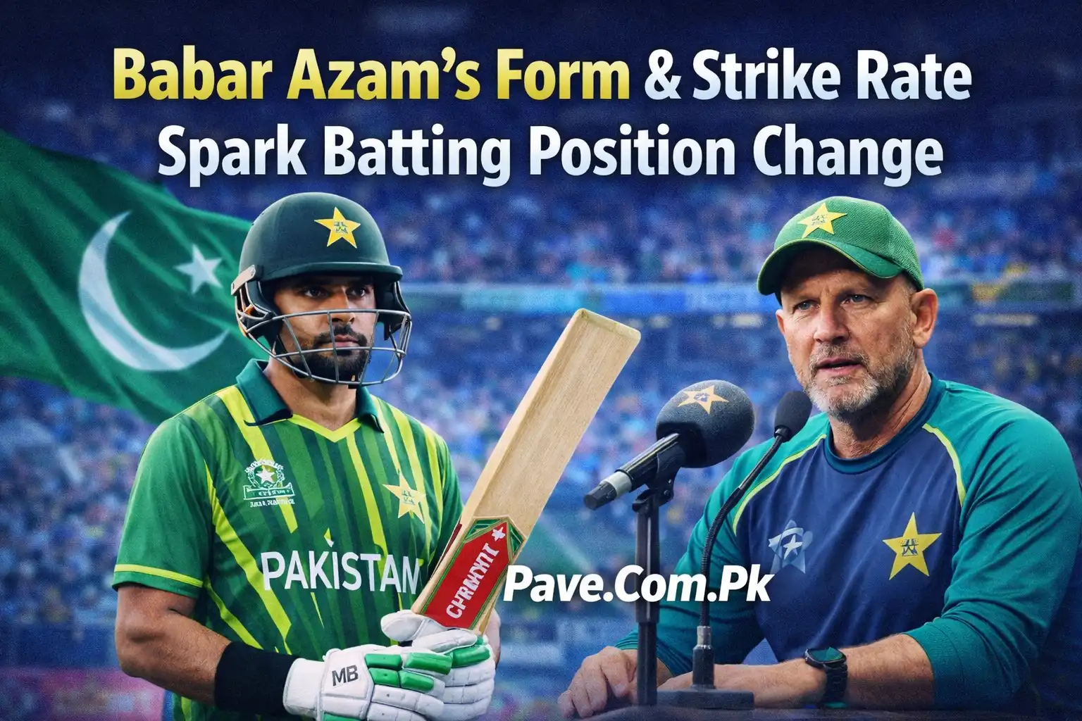 Babar Azam’s Form & Strike Rate Spark Batting Position Change 1 Babar Azam’s Form & Strike Rate Spark Batting Position Change