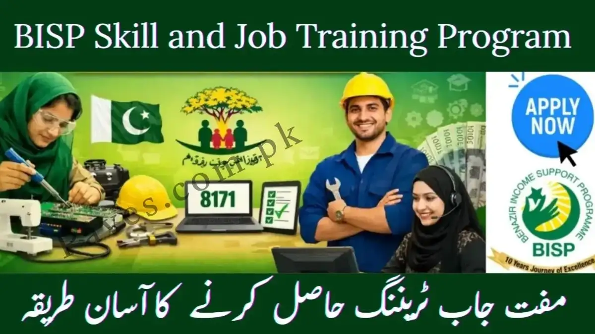 Breaking: BISP Skill and Job Training Program 2026 – 8171 Online Check & Registration Guide