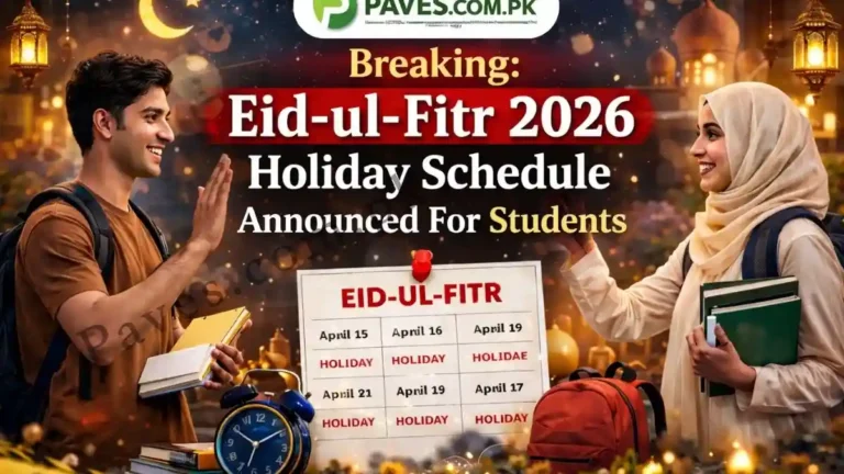 Breaking Eid-ul-Fitr 2026 Holiday Schedule Announced For Students 2 Breaking Eid-ul-Fitr 2026 Holiday Schedule Announced For Students