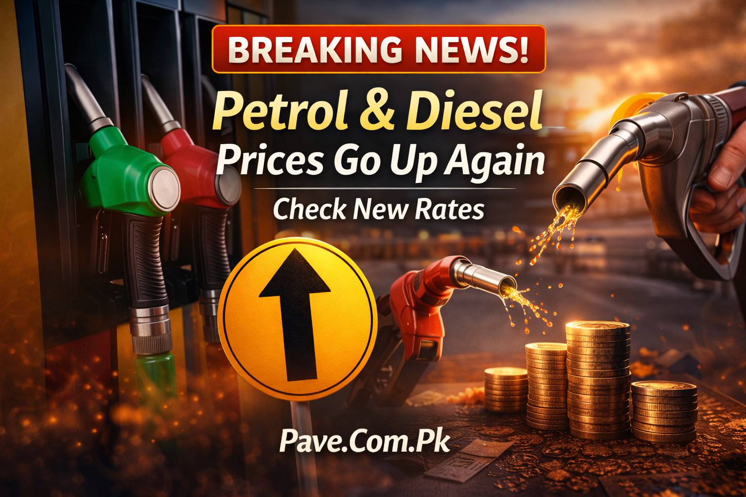 Breaking News Petrol Diesel Prices Go Up Again – Check New Rates