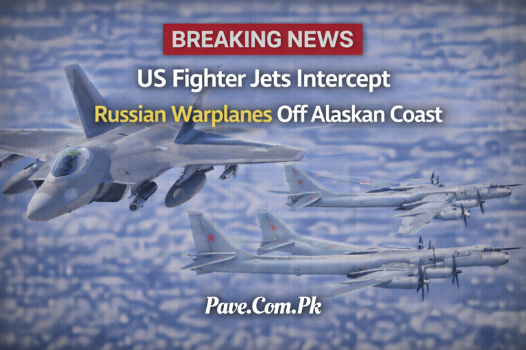 Breaking News: US Fighter Jets Intercept Russian Warplanes Off Alaskan Coast