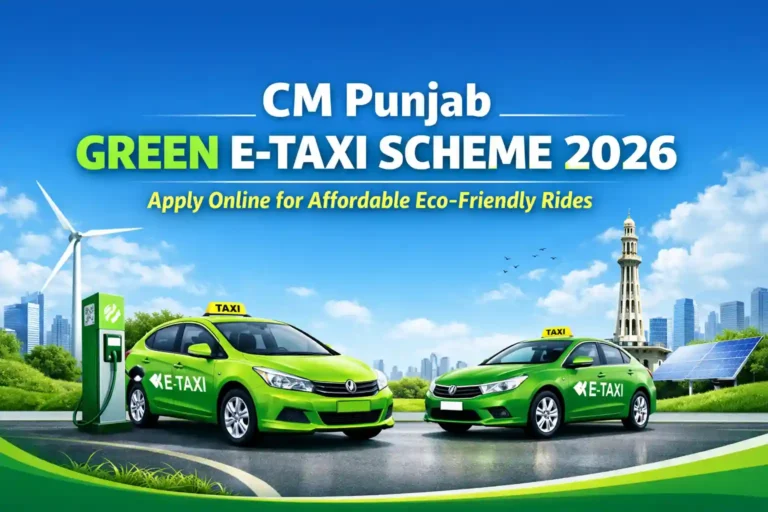 CM Punjab Green E-Taxi Scheme 2026 Apply Online for Affordable Eco-Friendly Rides