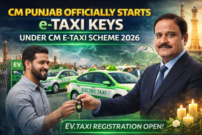 CM Punjab Officially Starts Distributing e-Taxi Keys Under CM e-Taxi Scheme 2026