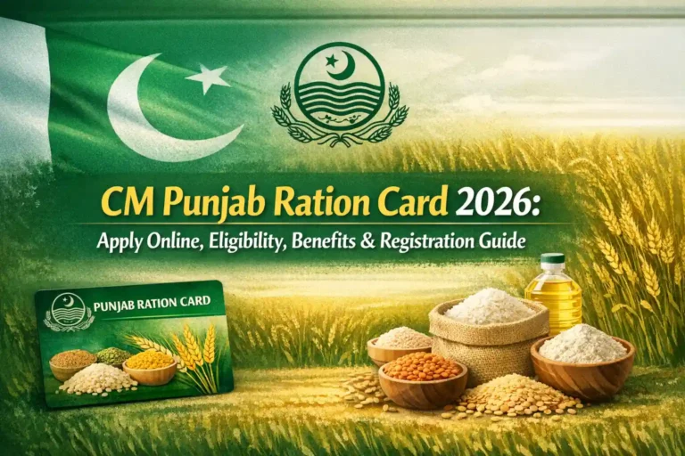 CM Punjab Ration Card 2026