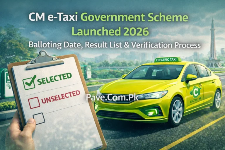 CM e-Taxi Government Scheme Launched 2026 – Balloting Date, Result List & Verification Process