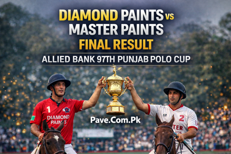 Diamond Paints vs Master Paints Final – Allied Bank 97th Punjab Polo Cup Result