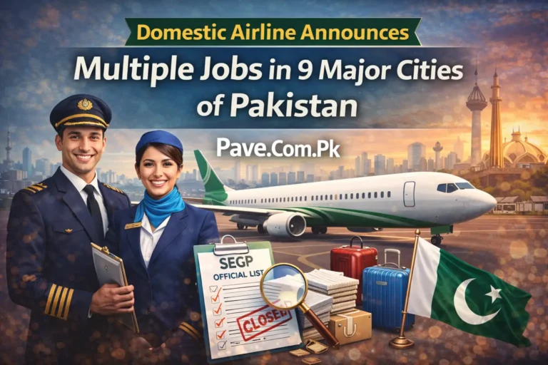 Domestic Airline Announces Multiple Jobs in 9 Major Cities of Pakistan